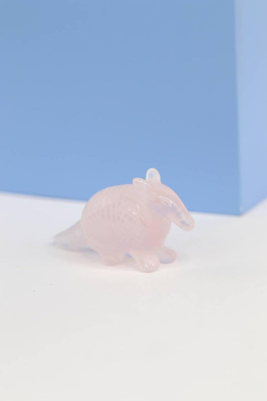 Tatu  de Quartzo Rosa