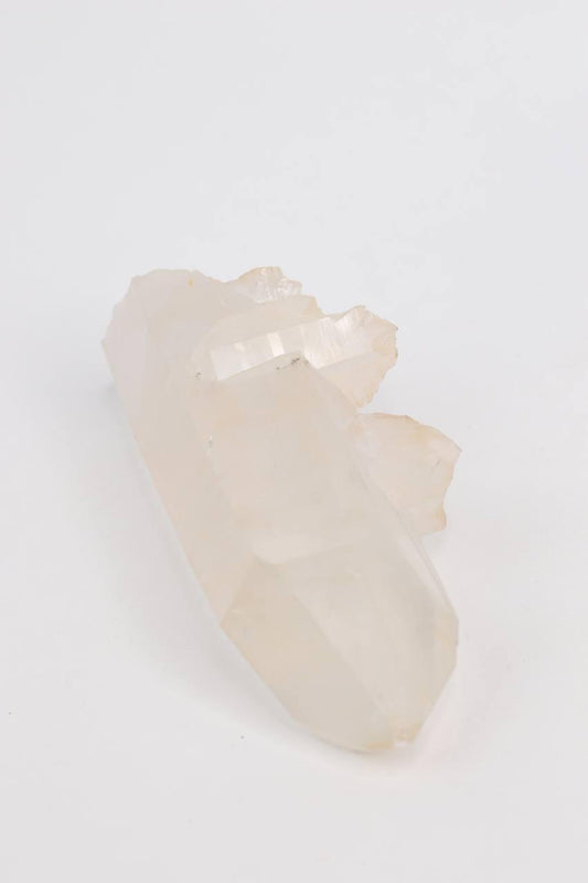 Pedra Ponta Quartzo Laser Bruto 247 gramas