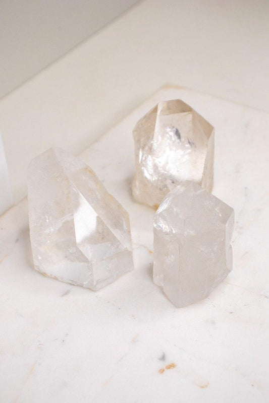 Ponta Quartzo Cristal Bruto de 90 a 200 gramas