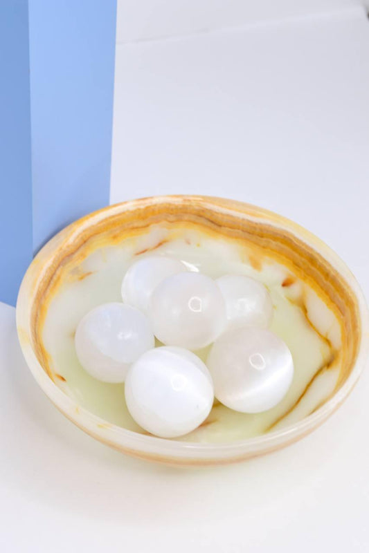 Bowl Ônix Branco 20 centímetros