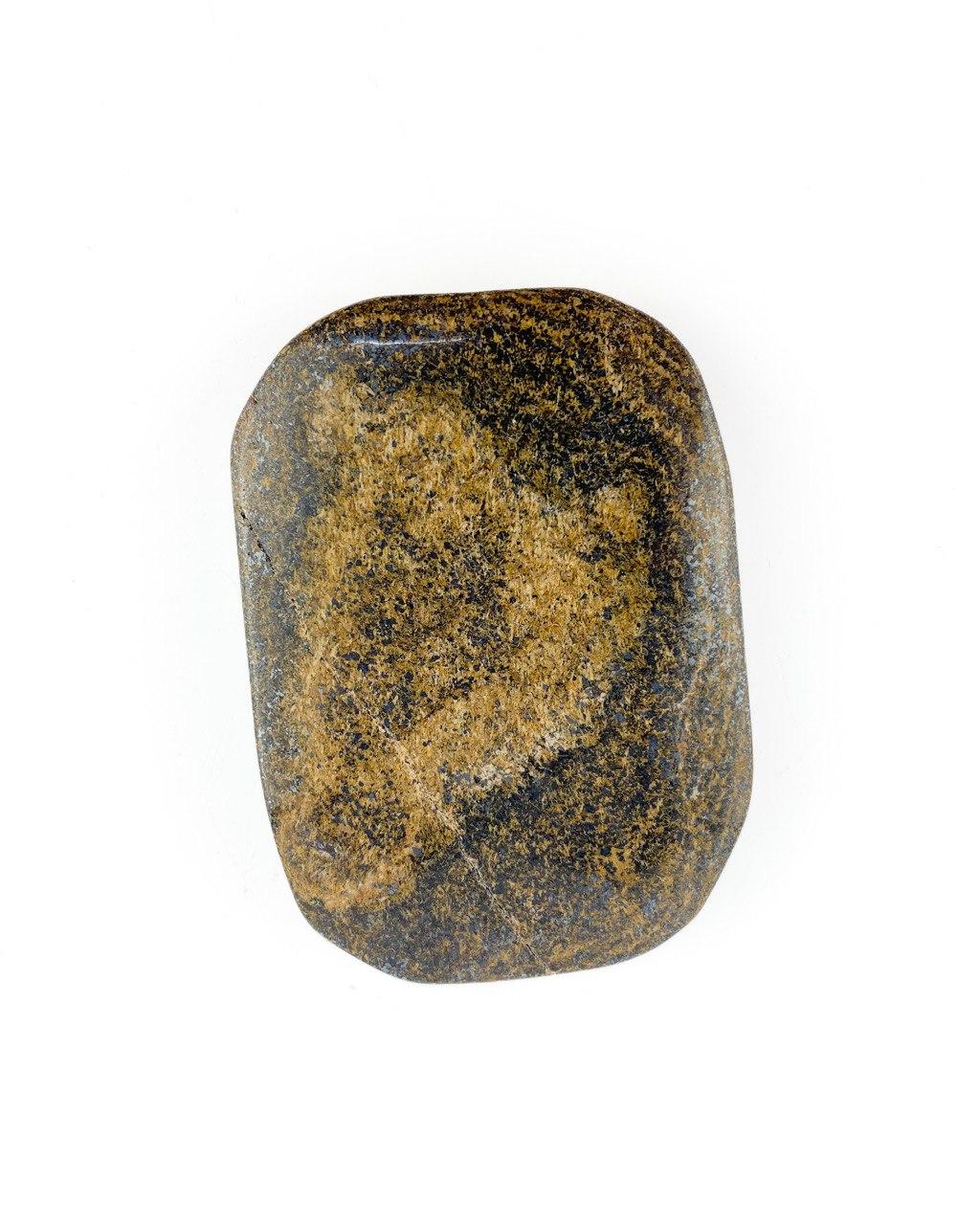 Pedra Bronzita Forma Sabonete 80 a 100 gramas aprox.
