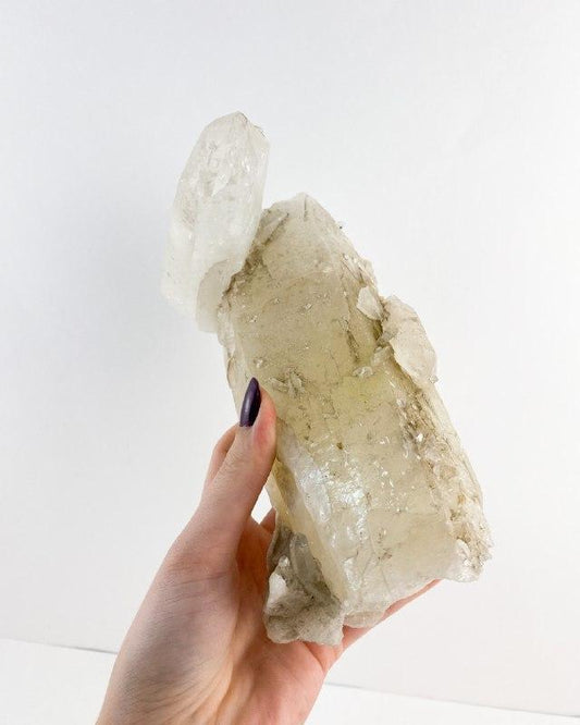 Pedra Quartzo Cristal Lemúriam bruto 1,498Kg
