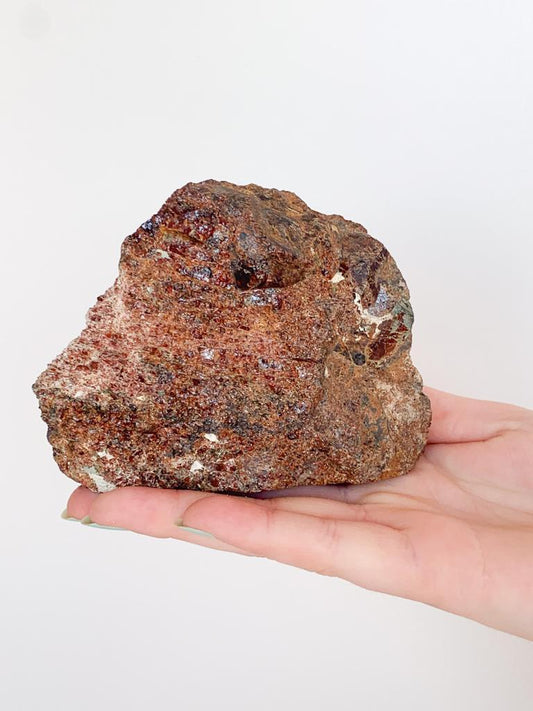 Pedra Espessartita 878 gramas