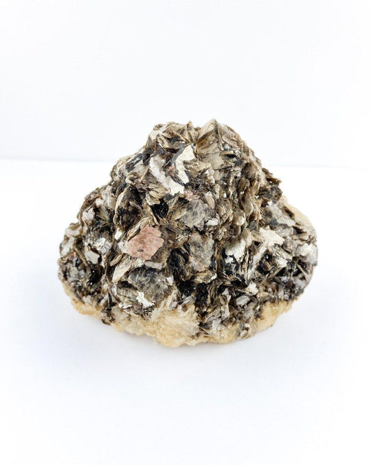 Pedra Mica Cinza Bruta 740 a 790 gramas aprox.