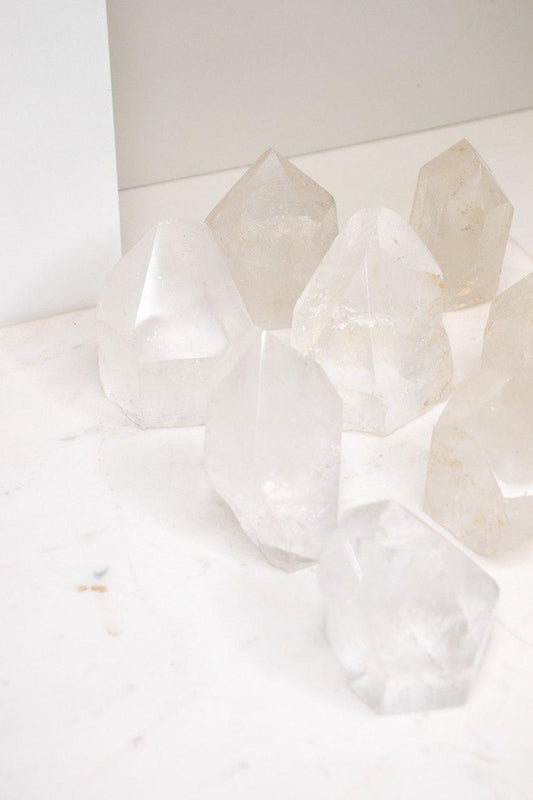 Ponta Quartzo Cristal Bruto de 90 a 200 gramas