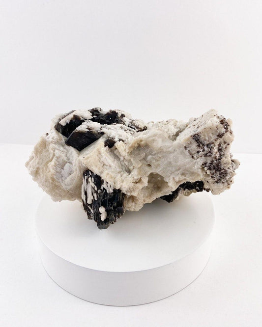 Pedra Mica Bruta com Albita e Apatita Verde 1,163Kg