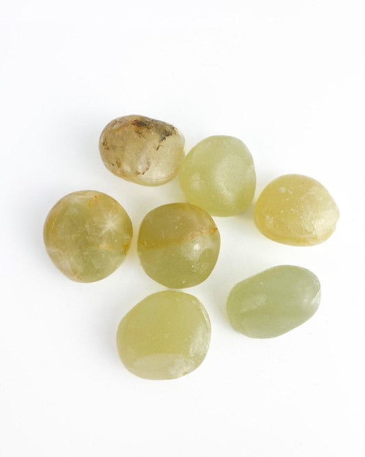 Pedra Ônix Verde Rolada 14 a 19 gramas