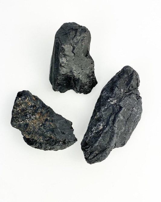 Pedra Turmalina preta bruta (Schorlina) 50 a 99 gramas