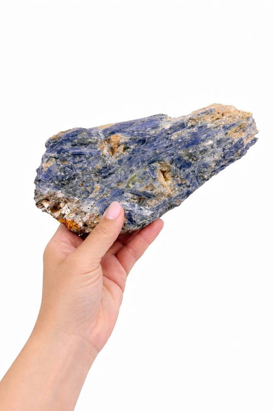 Pedra Cianita Azul Bruta 1,940 Kg aprox.