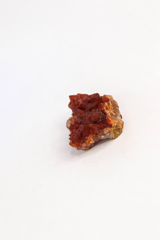 Pedra Jacinto Quartzo Vermelho Bruto 25 a 30 gramas