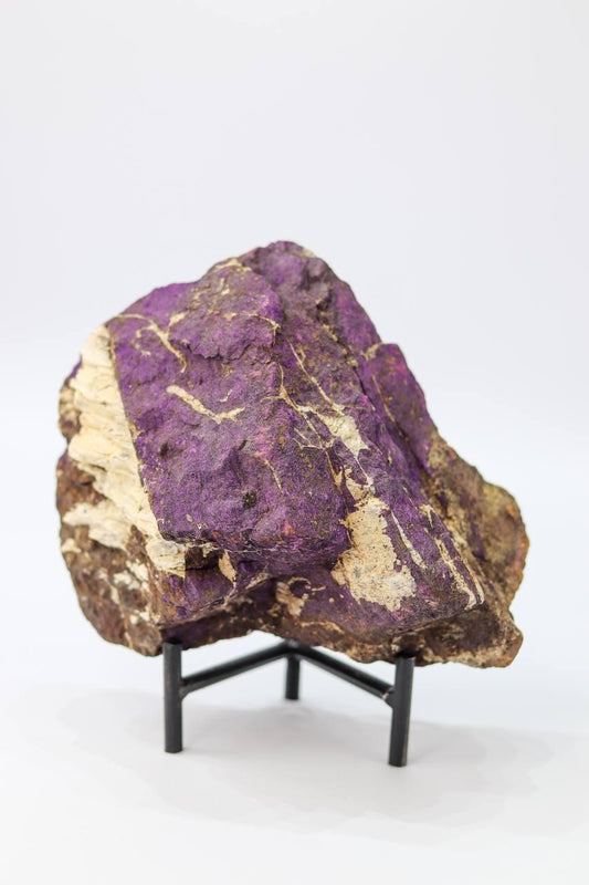 Pedra Purpurita na Base de Metal 2,140 Kg