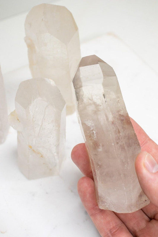 Ponta Quartzo Cristal Bruto de 125 a 300 gramas