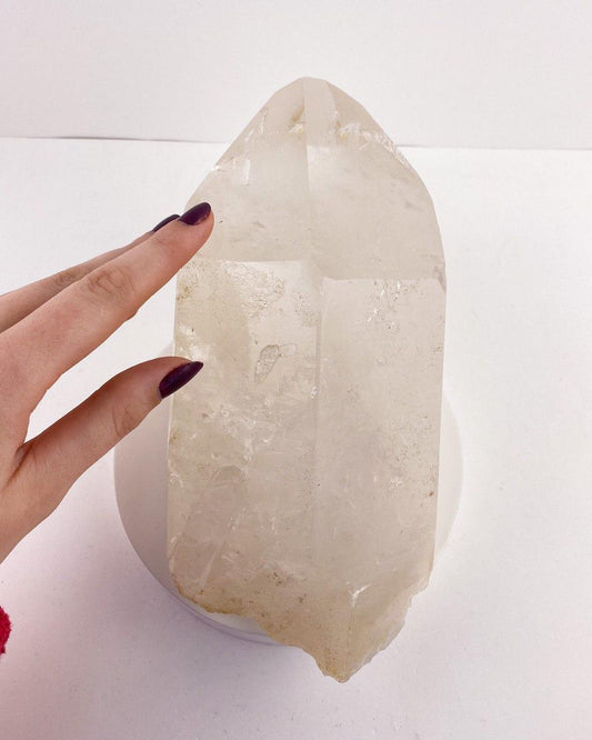 Ponta Cristal de Quartzo Bruto 2,785 kg