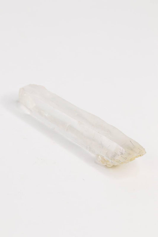 Pedra Ponta Quartzo Laser Bruto 59 a 72 gramas