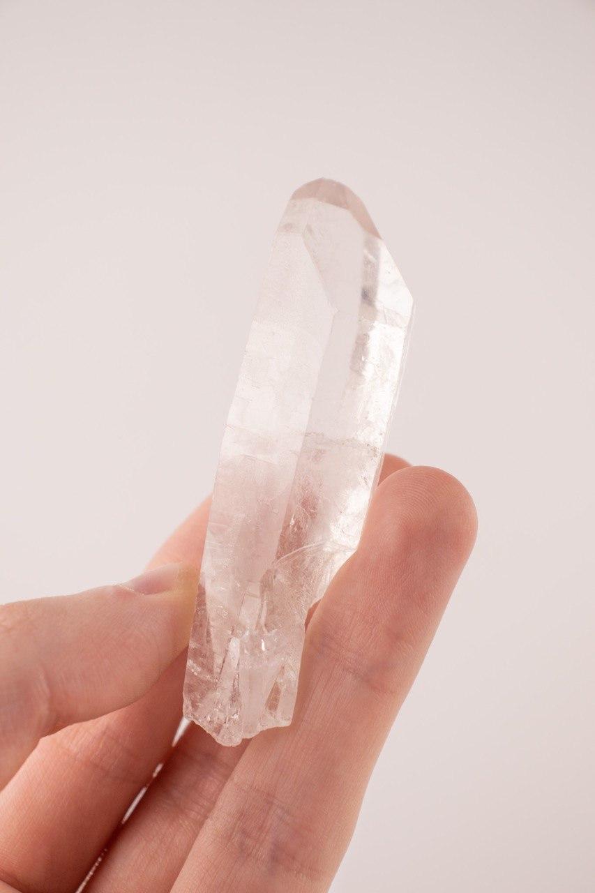 Pedra Ponta Cristal Laser bruto 38 a 53 gramas