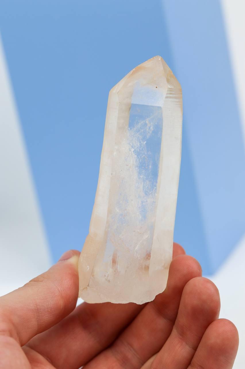 Pedra Ponta Quartzo Laser Bruto 125 gramas