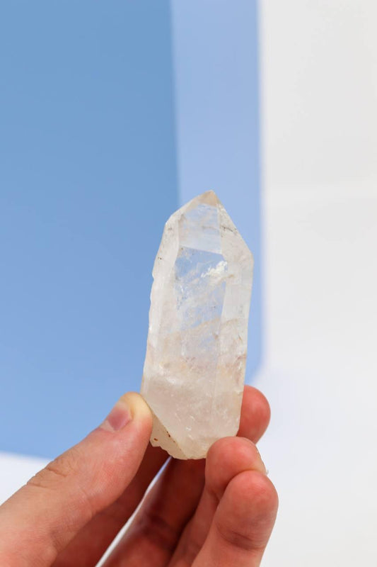 Pedra Ponta Cristal Lemúriam bruto 61 a 68 gramas
