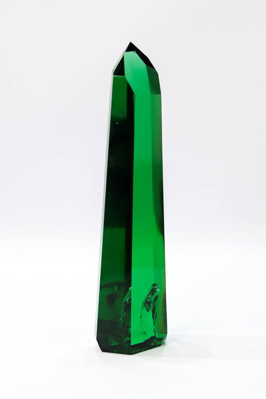 Ponta Obsidiana Verde 832 gramas aprox.