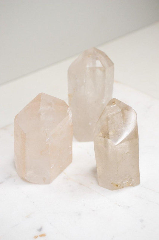 Ponta Quartzo Cristal Bruto de 115 a 250 gramas