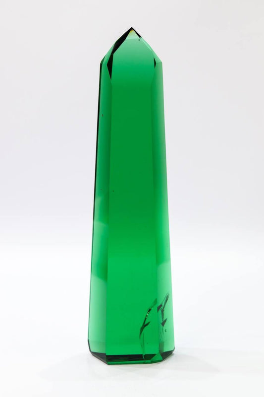 Ponta Obsidiana Verde 832 gramas aprox.