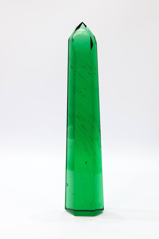Ponta Obsidiana Verde 755 gramas aprox.