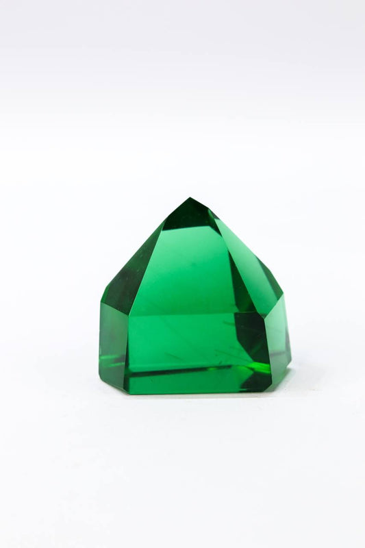 Ponta Obsidiana Verde 82 a 128 gramas aprox.