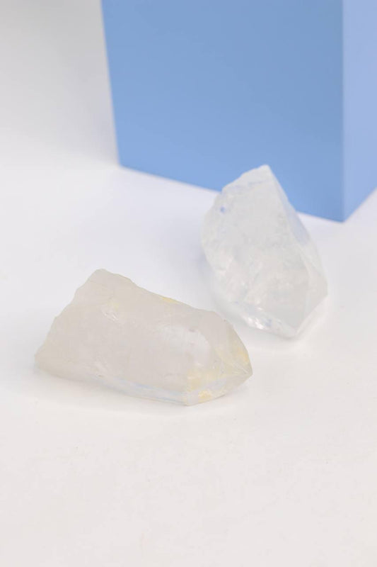 Pedra Ponta Cristal Canalizador bruto 90 a 100 gramas