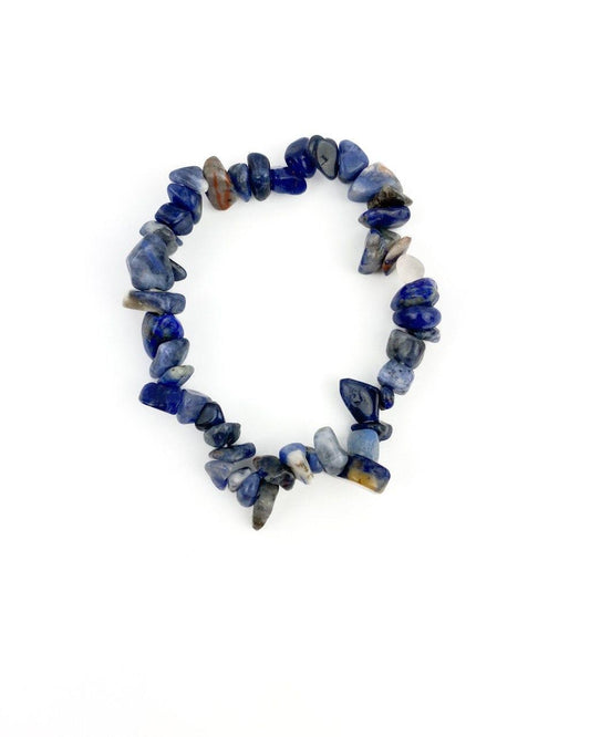 Pulseira Cascalho Lápis Lazúli