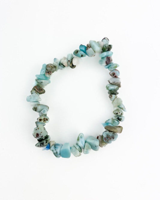 Pulseira Cascalho Larimar
