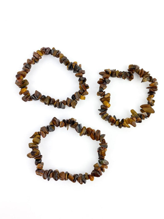 Pulseira Cascalho Olho de Tigre