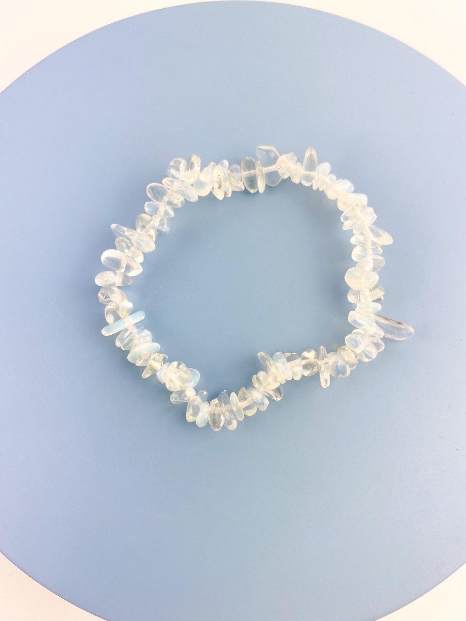 Pulseira Cascalho Opalina
