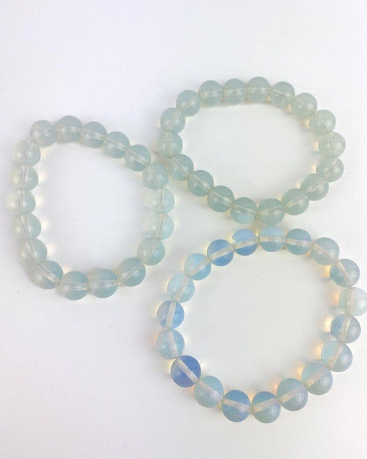 Pulseira Esfera Opalina 10mm