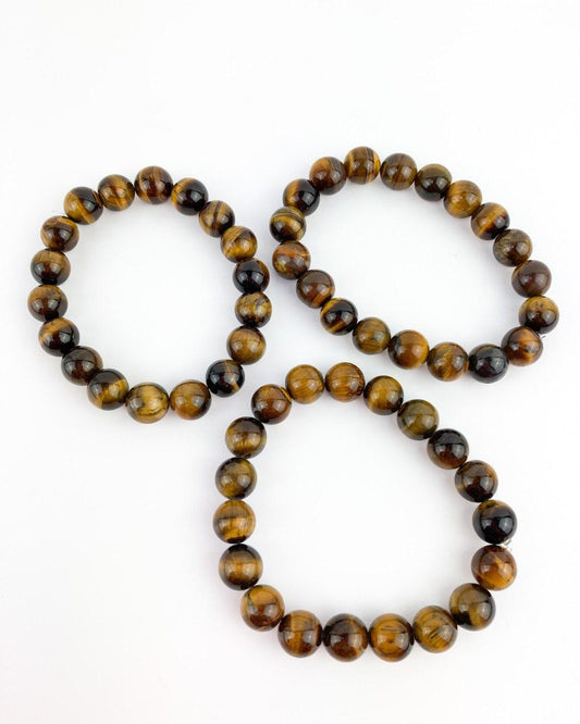 Pulseira Olho de Tigre 8mm
