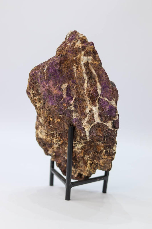 Pedra Purpurita na Base de Metal 2,013Kg