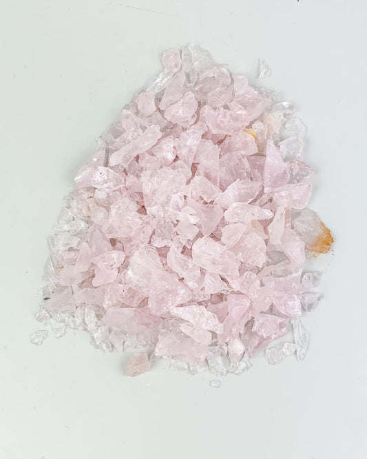 Kit Quartzo Rosa Cascalho Bruto 100 gramas