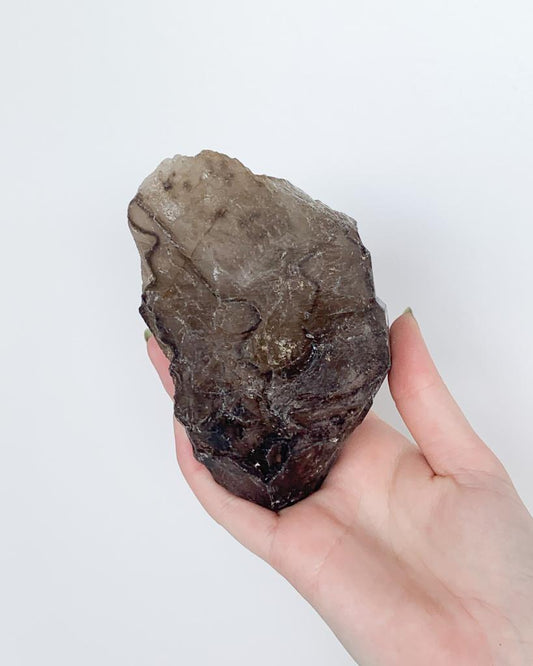 Pedra Quartzo Cristal Elestial Bruta 729 gramas