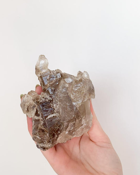Pedra Quartzo Cristal Elestial Bruta 480 gramas