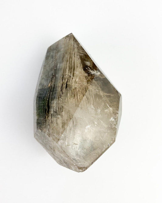 Pedra Quartzo Xamã Forma Polida 245 gramas