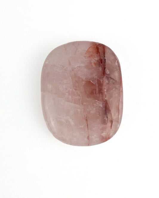 Forma Sabonete Quartzo vermelho 5 a 7 cm cm aprox.