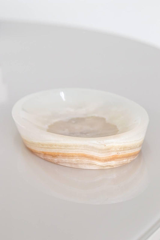 Saboneteira Ônix Branco