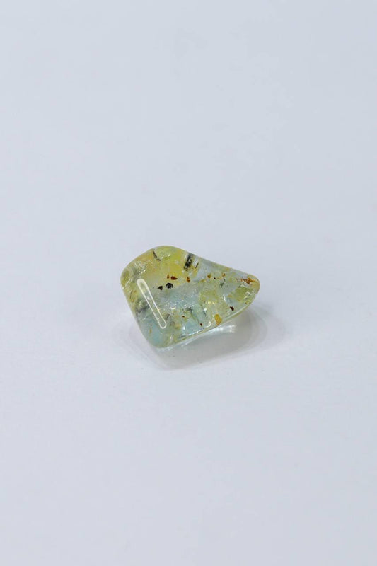 Pedra Topazio Azul Rolado 7 a 8 gramas