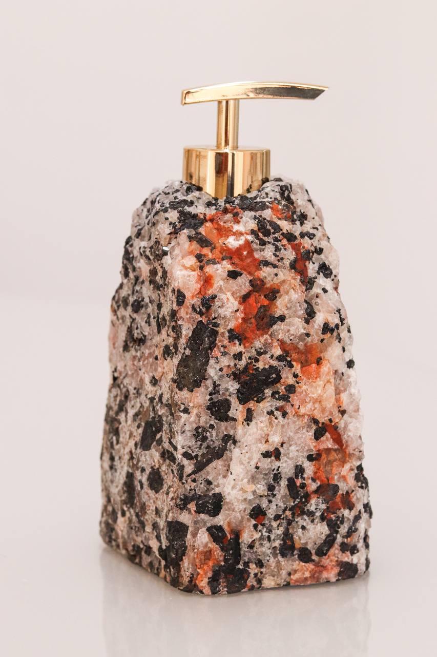 Saboneteira Turmalina Banho Ouro